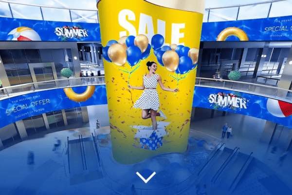 Pantalla LED 3.9 Interior 50x100 Curva Spider