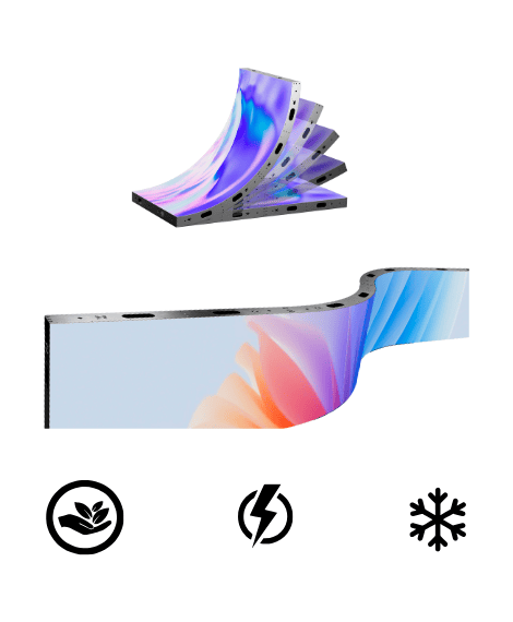 Pantalla LED Flexible Serie SF25