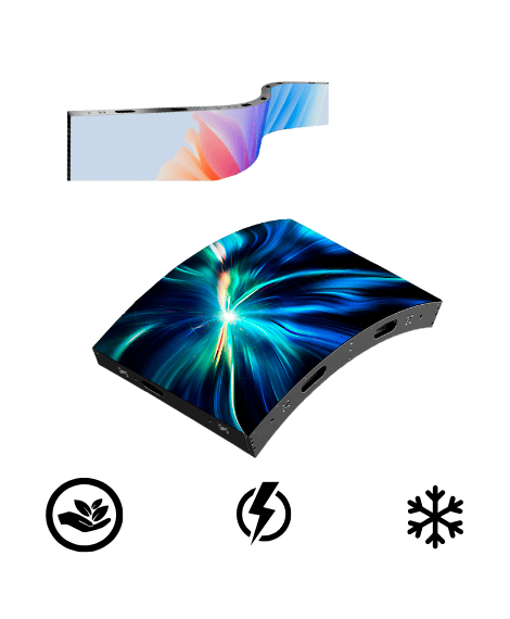 Pantalla LED Flexible Serie SF4