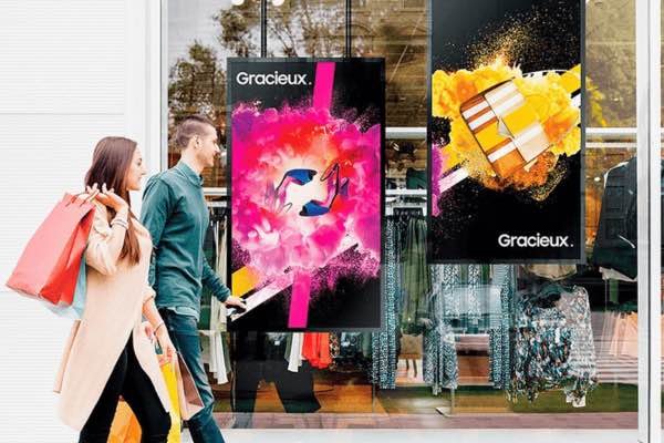 Pantallas Publicitarias Para Escaparates Precios