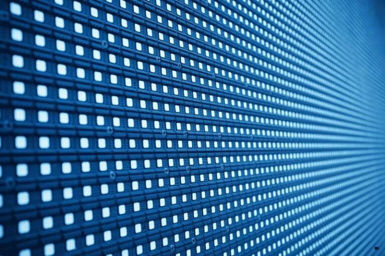 Detalle de módulos Pantalla LED Aviled Pitch 3.9 Visual Pro